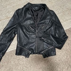 Lulu’s Faux leather Moto Jacket